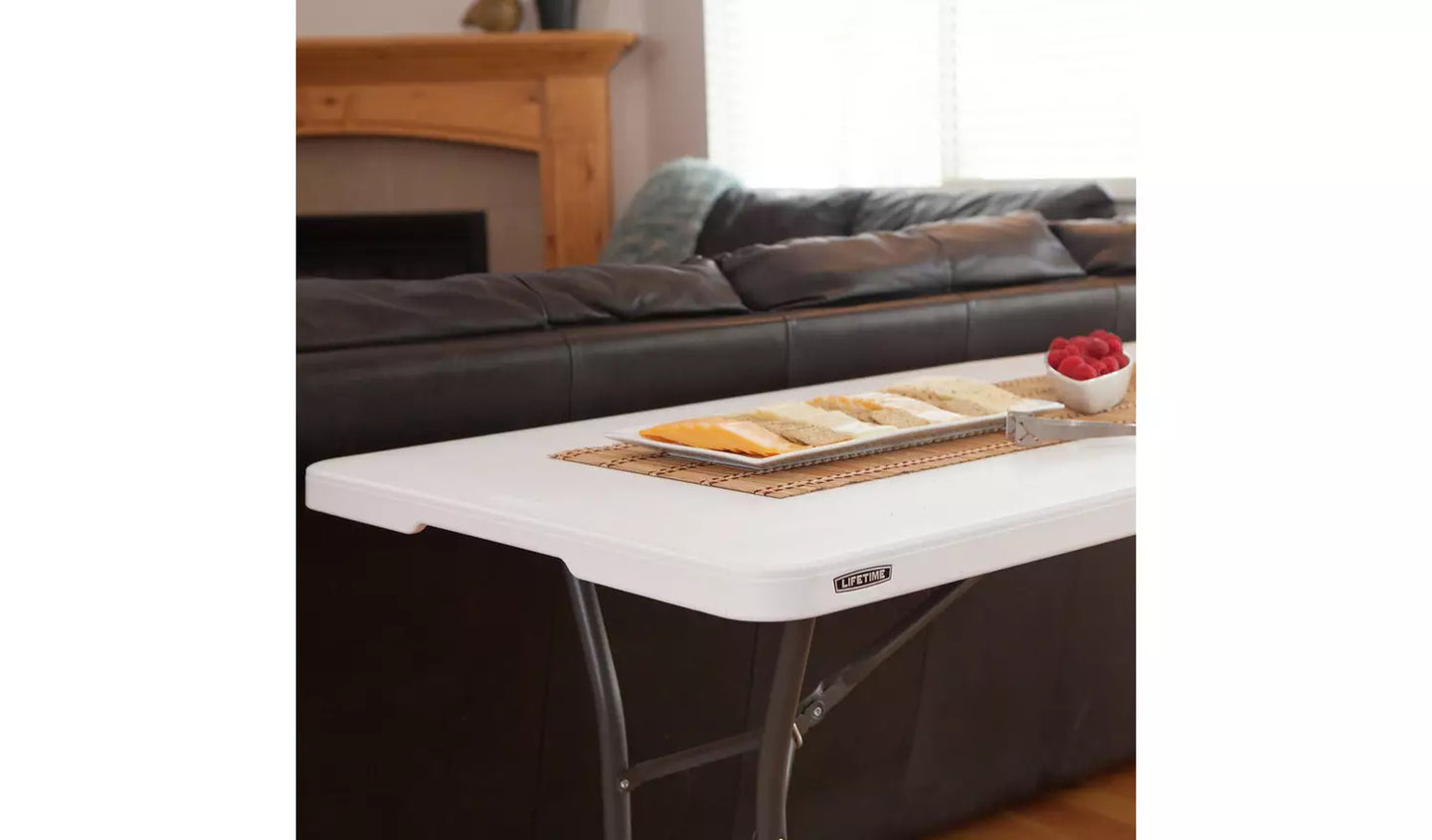 Lifetime 6ft Folding Plastic Camping Table